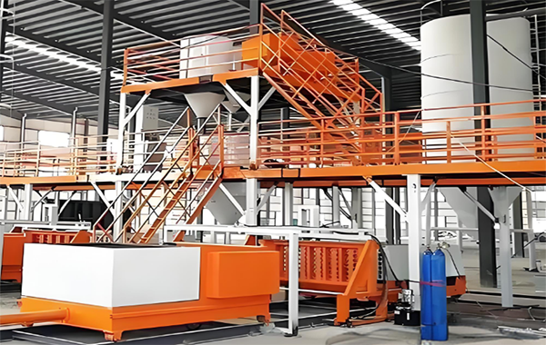 Wall panel equipment production line