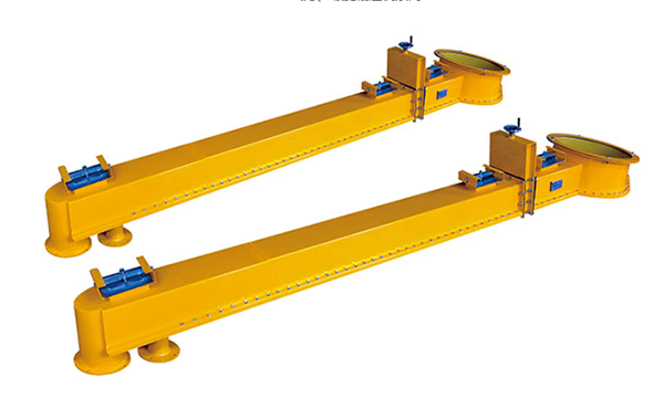 Pneumatic conveying trough