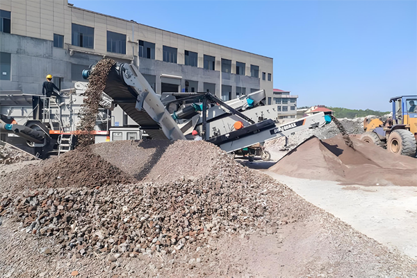 Recycling construction waste