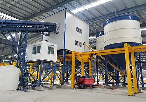 Precast concrete batching plants