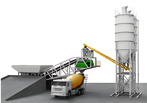 Mobile concrete batching plants 