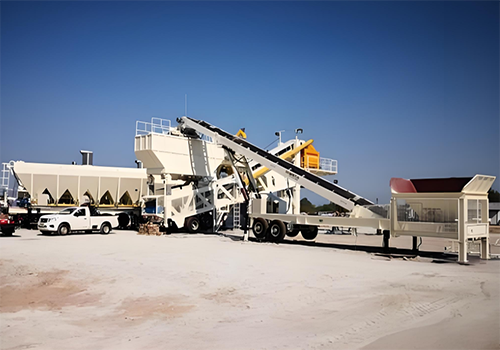 Mobile concrete batching plants 